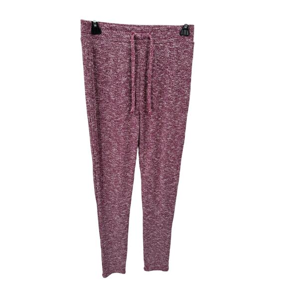 GYMSHARK Purple Knit Drawstring Casual Pants // M - Picture 1 of 7